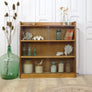 vintage_oak_glazed_bookcase_display_cabinet