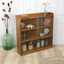 vintage_oak_glazed_bookcase_display_cabinet