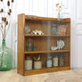vintage_oak_glazed_bookcase_display_cabinet