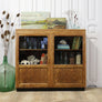 vintage_oak_glazed_display_cupboard_bookcase