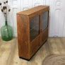 vintage_oak_glazed_display_cupboard_bookcase