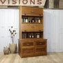 vintage_oak_haberdashery_barristers_bookcase_cabinet_kitchen_larder