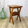 vintage_oak_mid_century_church_restaurant_lectern