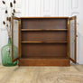 vintage_oak_rustic_glazed_bookcase_display_cabinet