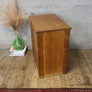 Mid Century Rustic Oak School Drawers - 1708j