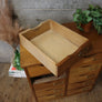 Mid Century Rustic Oak School Drawers - 1708j