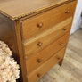 vintage_oak_rustic_tallboy_chest_of_drawers