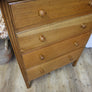vintage_oak_rustic_tallboy_chest_of_drawers