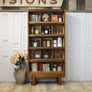 vintage_oak_staverton_glazed_bookcase_haberdashery_cabinet_kitchen_drinks