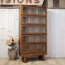 vintage_oak_staverton_glazed_bookcase_haberdashery_cabinet_kitchen_drinks