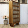 vintage_oak_staverton_glazed_bookcase_haberdashery_cabinet_kitchen_drinks