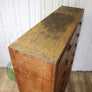 Antique Pine Rustic School Storage Cupboard 0408b