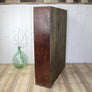 Antique Pine Rustic School Storage Cupboard 0408b