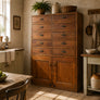 vintage_pine_large_housekeepers_cupboard_country_kitchen_pantry