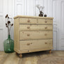 Vintage Rustic Pine Chest of Drawers - 1801c