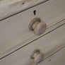 Vintage Rustic Pine Chest of Drawers - 1801c