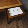 Mid Century Rustic Oak School Desk - 2804a