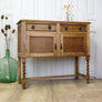 vintage_rustic_oak_bathroom_vanity_sideboard