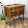 vintage_rustic_oak_bathroom_vanity_sideboard