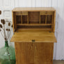 vintage_rustic_oak_bureau_cupboard