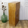 vintage_rustic_oak_bureau_cupboard