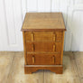 Vintage Oak Chest of Drawers Bedside Table 0308g