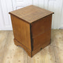 Vintage Oak Chest of Drawers Bedside Table 0308g