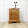 Vintage Oak Chest of Drawers Bedside Table 0308g