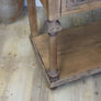 vintage_rustic_oak_console_table