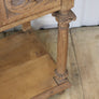 vintage_rustic_oak_console_table