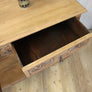 vintage_rustic_oak_console_table