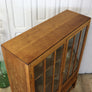 vintage_rustic_oak_glazed_bookcase_display_cabinet
