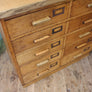 vintage_rustic_oak_school_library_drawers_chest