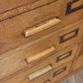 vintage_rustic_oak_school_library_drawers_chest