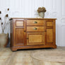 vintage_rustic_oak_sideboard_bathroom_vanity_unit