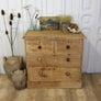 vintage_rustic_pine_chest_of_drawers