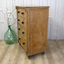 Large Rustic Pine Vintage Chest of Drawers 1901d