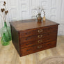 Vintage Plan Chest Map Drawers 1801h