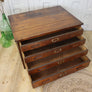 Vintage Plan Chest Map Drawers 1801h