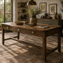 vintage_rustic_school_laboratory_table_country_kitchen