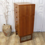 Vintage G Plan Quadrille Teak Tallboy 1810d