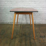 Vintage 1950s red formica vintage table or desk