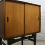 Vintage Mid Century LP Vinyl Cabinet