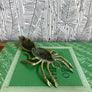 Mid Century Brass Spider Trinket / Snuff Box