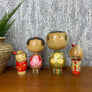 Vintage Japanese Kokeshi Doll - P1a