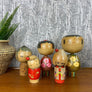 Vintage Japanese Kokeshi Doll - O1a