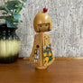 Vintage Japanese Kokeshi Doll B12a - MEDIUM