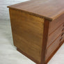 Vintage industrial reclaimed Iroko school plan chest (large) - Restored to order