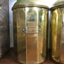 Antique Belgian Kitchen Storage Canisters