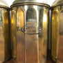 Antique Belgian Kitchen Storage Canisters
